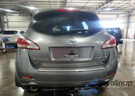 2013 Nissan Murano S z USA, uszkodzony, nr VIN JN8AZ1MW0DW302622